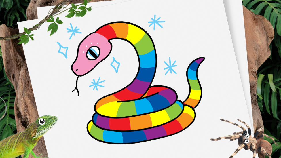 How to Draw a Snake | Design School